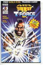 Mr. T And The T-Force 1 Now 1993 NM Signed B. A. Baracus Laurence Tureaud Card picture