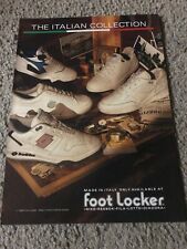 1989 NIKE ITALIAN COLLECTION Shoes Poster Print Ad REEBOK LOTTO DIADORA FILA 80s picture