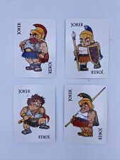 Complete Set Of 4 JOKER Single Swap Playing Cards W/ Sleeves Bootleg Japan picture