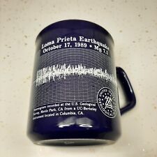 Loma Prieta 1989 7.1 Earthquake Mug US Geological Survey Seismogram Coffee Cup picture