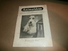Vintage Animaldom Annual Report Booklet PA Pennsylvania SPCA 1951 picture