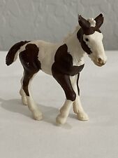 Schleich Brown White  Baby Horse FOAL Colt  Animal figure Toy picture