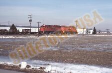 Vtg 1981 Train Slide 422 Detroit Toledo & Ironton Railroad Engine X1Q035 picture
