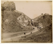 Yemen, Aden (عدن), The Main Pass Vintage Albumen Print.  Albumin Print 2 picture