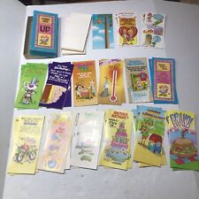 Funny Side Up Vintage Comic Cards Birthday, Get Well Etc 28 cards & 27 envelopes picture