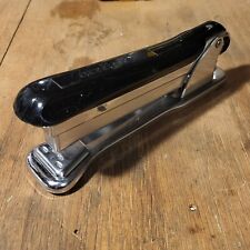 Vintage Ace Liner Model 502 Stapler - Black & Chrome - Tail Load - Made In USA picture