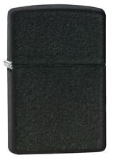 Zippo Classic Black Crackle Windproof Pocket Lighter, 236 picture