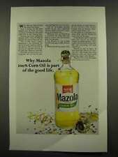 1967 Mazola Oil Ad - 100% Corn Oil is Part of the Good Life picture