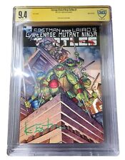 TMNT #1 CBCS 9.4 Arthur Adams Torpedo Mirage Reprint - Signed by Eastman picture