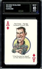 2012 Hero Decks Hooray For Hollywood Playing Cards Tom Cruise Top Gun ~  GMA 10 picture