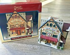 Lemax North Hill Antique Store Porcelain Lighted Christmas Village 1999 w/Box picture