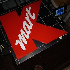 Vintage 3D kmart Sign, 3D printed. 8