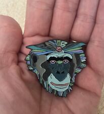 Bonobo glow monkey hat pin with gem picture