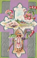 Vintage Postcard 1910's Easter Greetings Holiday Special Celebration Eastertide picture