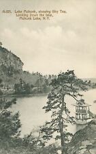 Vintage Postcard Lake Mohonk Sky Top Looking Down New York NY picture