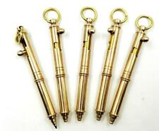 1pc Creative Portable Handmade Brass Pen Pocket  Keychain Ballpoint Pen  picture
