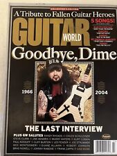 MARCH 2005 GUITAR WORLD vintage music magazine GOODBYE DIME - 1966-2005 picture