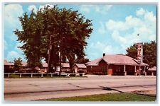 Philadelphia Indiana IN Postcard Mueller's Motel Exterior Building 1972 Vintage picture