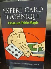Expert Card Technique: Close-Up Table Magic Paperback  picture