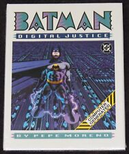Batman Digital Justice, Published 1990; First Computer Generated Graphic Novel picture
