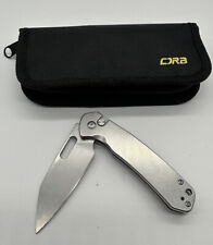 CJRB Pyrite-Alt J1925A Folding Pocket Knife with 3.11'' Stone Wash RPM9 picture