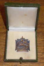 Antique / Vintage WWI French R. Lalique Pendant Medal - Orphelinat Des Armees picture