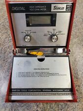Vintage Snap-on MT 470 Digital High Impedance Volt/Ohm Meter made in USA works  picture