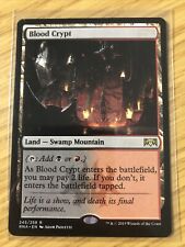 BLOOD CRYPT MAGIC THE GATHERING RAVNICA ALLEGIANCE RNA RARE LAND picture