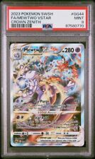 Mewtwo VSTAR GG44/GG70 Crown Zenith: Galarian Gallery Pokemon Card PSA 9 MINT picture