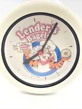 Retro Kellogg's Tony The Tiger Lenders Bagel Wall Clock 1997 White picture