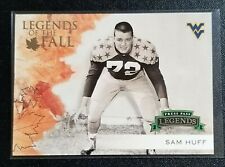 2009 Press Pass Legends#LF-13 Sam Huff  WV Mountaineers All American Honors 1955 picture