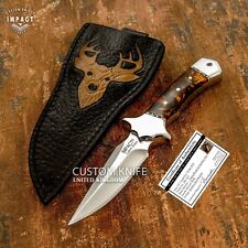 IMPACT CUTLERY 1-OF-A-KIND CUSTOM FULL TANG SKINNING KNIFE RESIN HANDLE- 1564 picture