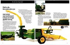 1990s John Deere Forage Harvesters - Original Print Advertisement (11in x 17in) picture