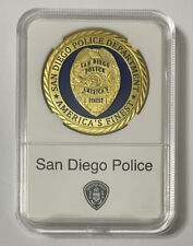 CITY OF SAN DIEGO POLICE DEPT Special Agent Challenge Coin picture