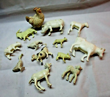 Farm Lot of Rubber Plastic Milk Cows Pigs Horse Sheep Chickens Farm Animal (13) picture