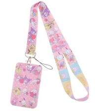 Sanrio Characters Lanyard ID Card Holder Keychain Neck Strap - Ship from US picture