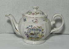 Vintage Crown Dorset Teapot Staffordshire Floral Design picture