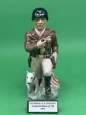 Kevin Francis Toby Jugs- General George S. Patton, c.1991 Ltd Ed. of 750, 8.5