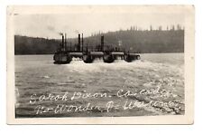 RPPC postcard SHAVER TRANSPORTATION Portland Oregon STERNWHEELER STEAMERS 1910s picture