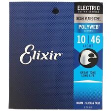 Elixir Electric Guitar Strings 12050 Polyweb Coated Nps Gauges 10-46 Set Of 3 picture