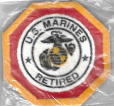 The Versatile Mug Mat U.S. Marines Retired NOS Sealed USA Gold Red Black White picture