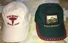 (2) TWO Vintage Philmont Scout Ranch Hats, incl. rare Medical Staff hat picture