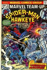 Marvel Team up (1974) Spider-Man #22  Hawkeye # 37 Man-Wolf-VF picture