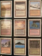Revised Dual Lands (all 10 set) MtG ~ Tropical, Volcanic Island Underground Sea picture