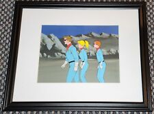 FANTASTIC VOYAGE PRODUCTION ANIMATION CEL ON HAND PAINTED BACKGROUND - FRAMED picture