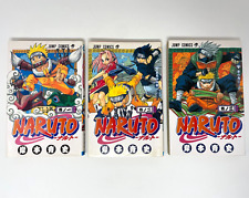 NARUTO All 1st Print Edition vol. 1 - 3 KISHIMOTO MASASHI Jump Comics Manga JPN picture