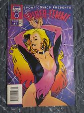 Spoof Comics Presents 1: Spider-Femme. Color edition. 1992. Rare Vintage picture