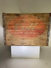 Vintage 1950's  ITS COTT TO BE GOOD 12-32 OUNCE QUARTS WOOD SODA BOX POP picture