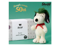 Steiff Peanuts Snoopy Beagle Scout 50th anniversary NEW LE 1974 pieces picture