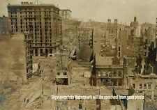 San Francisco 1906 Earthquake St. Francis Hotel 4x6 photo  picture
